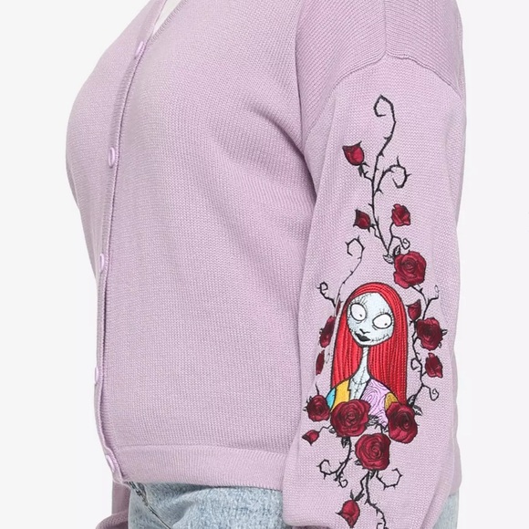 Her Universe The Nightmare Before Christmas Jack & Sally Skimmer Girls cardigan - Picture 2 of 8
